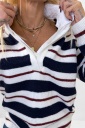 maglioncino modello polo layering